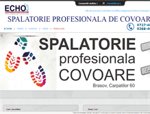 Tablet Screenshot of echonet.ro